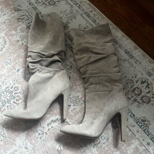 Steve Madden gray Heeled Boots